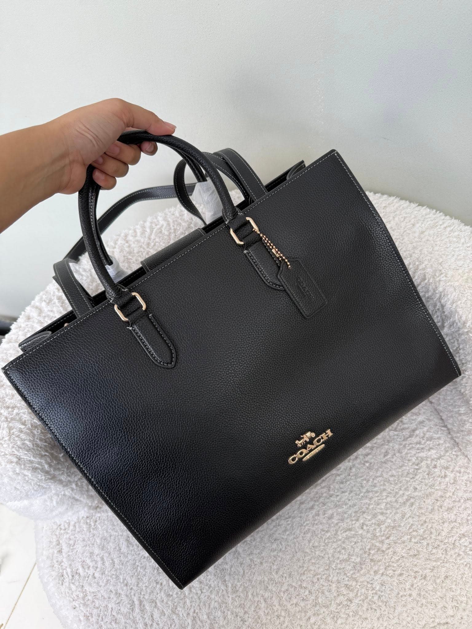 Coach Smith Tote Bag Black